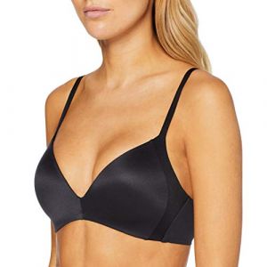 Triumph Body Make-up Soft Touch P Ex Soutien-Gorge sans Armatures, Noir, 90B (Taille Fabricant: 75B) Femme