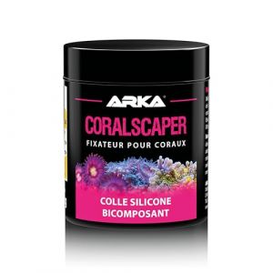MICROBE-LIFT Coralscaper - 120 g - Silicone fixateur de coraux à 2 Composants - Fixation sûre et Durable des coraux dans Les Aquariums d'eau de mer, économique et Facile à Utiliser