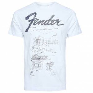 FENDER Patent Hommes T-shirt POMTS250WHT