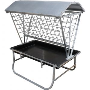 Kerbl Râtelier pour mouton avec toit