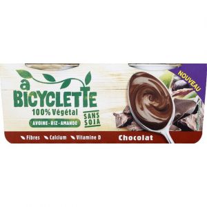 A Bicyclette Dessert 100% v&eacute;g&eacute;tal chocolat