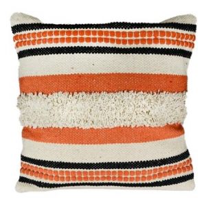 Soleil d'Ocre Coussins PATNA Orange - Taille 45x45 cm