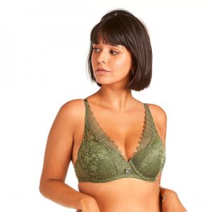 Soutien-gorge ampliforme vert Pamoison - Pomm'Poire