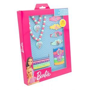 Joy Toy Barbie Set d'accessoires 18 pièces, À Fleur, 20211230LLRYLShowerSLEX04021YLABRVW, Multicolore, 36" W x 78" H