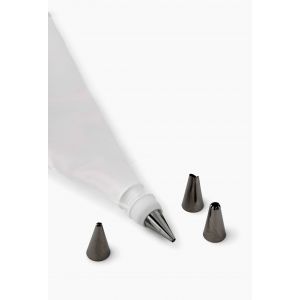 Monoprix Maison Poche à douille réutilisable, embouts inox