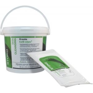 Stoko Sceau de lingette pour les mains 70 lingettes