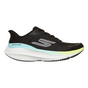 Skechers SKX Aero Pulse Slip-In Chaussure de running sans stabilisateurs Femmes - noir, jaune, Pointure 38.5