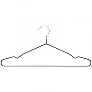 5five Simply Smart - Lot de 5 cintres anti-dérapant noir - 5five