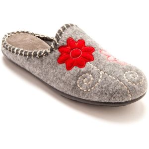 Mules brodées femme Pédiconfort