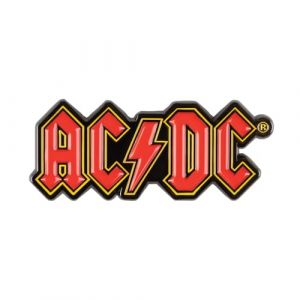 Image de AC/DC Logo - Aimant - noir - Onesize - Alliage métallique
