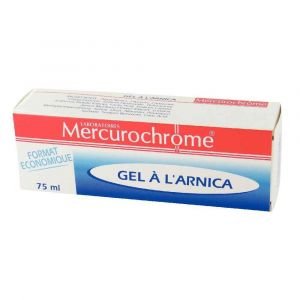 Mercurochrome Gel à L'Arnica apaisant - Tube de 75 ml