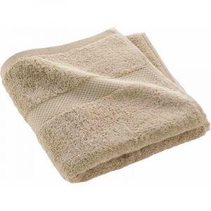 Serviette De Toilette 50 X 90 Cm Elegante Noisette