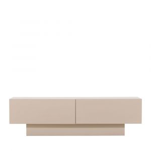 Meuble TV en Bois 160 cm cm - Beige