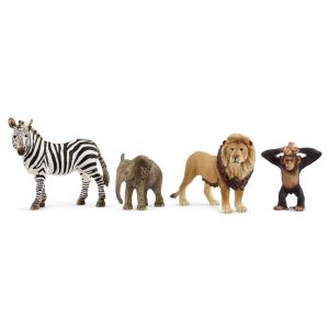 Image de Schleich 42721 Wild Life "Asie" Set de d&eacute;marrage, d&egrave;s 3 ans, WILD LIFE - figurine, 25 x 8 x 19 cm