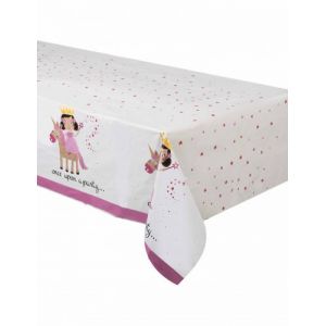 Unique Party Nappe en plastique princesse et licorne (137 x 213 cm)