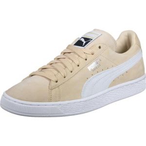 Puma Suede Classic+, Sneakers Basses Mixte Adulte, Beige (Natural Vachetta White 08), 42 EU