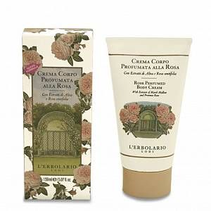 Image de L'erbolario Rose Perfumed Body Cream With Extracts Of Marsh Mallow And Provence Rose 150 ml