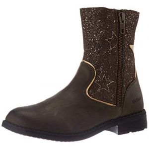 Kickers NYRMAN, Bottine Fille, Kaki, 34 EU