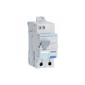 Hager Disjoncteur Différentiel 1P+N 4.5kA C-25A 30mA type AC 60Hz ADC833F