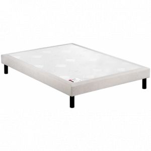 Epeda Sommier Nature Medium - Chenillé Lin 180x200 avec 2 sommiers
