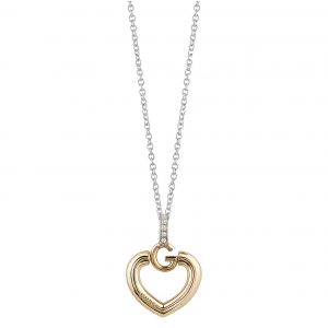 Image de Guess : Collier et pendentif Gisèle UBN83010 - Collier et pendentif Coeur Or Serti Femme