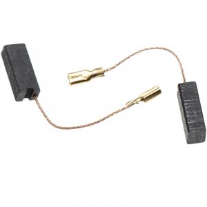Image de Vhbw 2x Balais de charbon pour moteur &eacute;lectrique 15,3 x 6,3 x 5mm compatible avec Metabo 4430, 4450, D480, D480VSR, HD480VSR outil