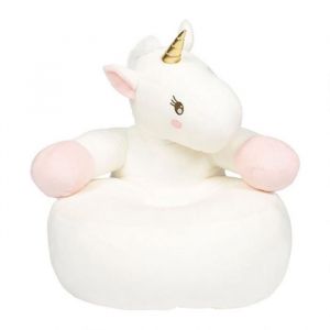 Ostaria Pouf enfant Licorne Autres Blanc