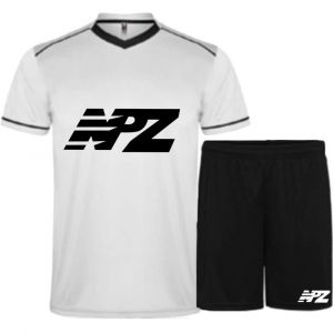 Ensemble Short Et Maillot De Foot Npz Blanc Enfant