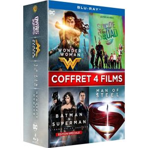 Image de Wonder Woman + Suicide Squad + Batman v Superman : L'Aube de la justice + Man of Steel