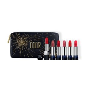 Image de Dior Collection Couture Rouge - Coffret Rouge &agrave; L&egrave;vres - Edition Bijou Rechargeable - Rouge 999, 434, 080, 520, 772, 999