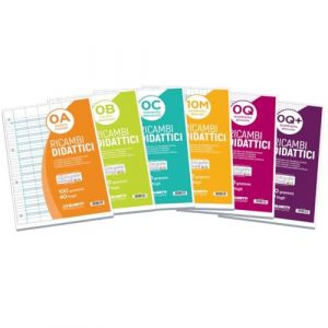 Blasetti 91402 Pièces de rechange perforées F.To A4 40 feuilles de papier, 100 g/m², règle de 3 A (0B)