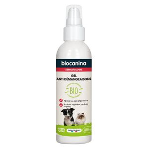 Image de Biocanina Gel Anti-Démangeaisons Chien et Chat Bio 125ml