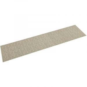 VidaXL Tapis de cuisine lavable impression feuilles 60x300 cm velours