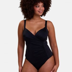 Aruba Maillot de bain 1 pièce gainant à armatures noir