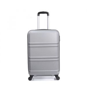 Hero VALISE WEEK-END - ABS – 65cm – 4 roues – UTAH – GRIS