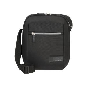 Samsonite <p>Sac bandoulière <strong> Litepoint</strong> au look épuré et urbain. <br />Design minimaliste, de forme carrée et avec des fermetures à glissière réfléchissantes. <br />Le revêtement extérieur est tissé en matière 100 % recyclée, le RPET de S