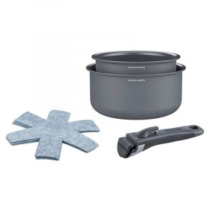 Arthur Martin Lot De 2 Casseroles Ceramique 16-20 Cm