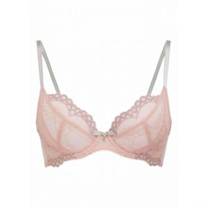 Image de GOSSARD Soutien-gorge plongeant armatures Rose - Couleur Rose - Taille 100E