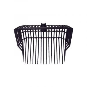 Fourche à fumier en polycarbonate avec bords renforcés