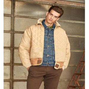 Chevignon Blouson iconique en tissu français COSMO Beige - Couleur Beige - Taille S