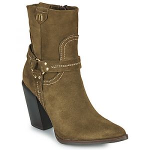 Mjus Bottines FLORA Kaki - Taille 36,37,38,39,40,41