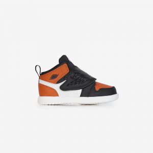 Jordan Nike Sky 1 (TD) black/black/starfish/sail Unisex Basketball orange Taille 27 Chaussures - Couleur orange - Taille 27