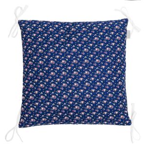 Image de Sevira Kids Taies de coussin pour tour de lit modulable bleu marine bébé