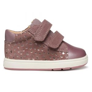 Geox Bébé Fille B Biglia Girl First Walker Shoe, Rose foncé, 22 EU