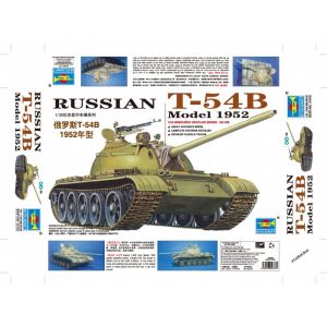 Trumpeter Maquette militaire - T-54B russe modèle 1952 - 1/35