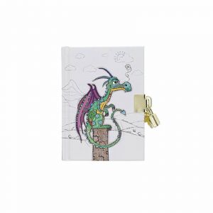 Carnet secret A6 Dragon enfant Kiub Kook 160 p