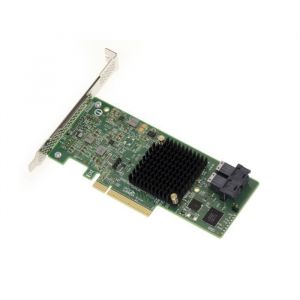 Kalea Informatique Carte contrôleur PCIe 3.0 SAS + SATA - 12GB - 8 Ports INTERNES - Raid 0 1 1E 10 - OEM SAS 3008 - High et Low Profile