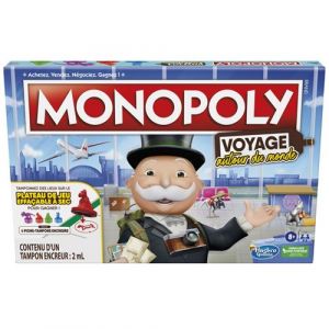 Hasbro Jeu classique Monopoly Voyage Autour Du Monde