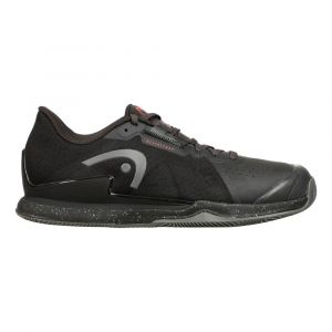 Head Sprint Pro 3.5 Clay Men Homme, Noir/Rouge, 46.5