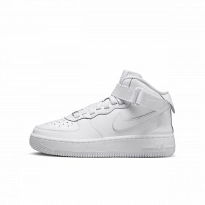 Nike Air Force 1 Mid EasyOn Junior - White/White/White, White/White/White - Taille 36.5